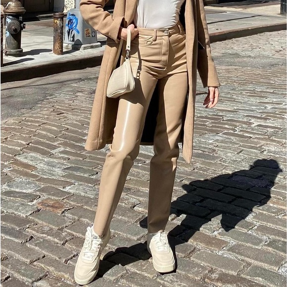 NWTS Wilfred Melina Leather Pant Sz 0 - Picture 2 of 5